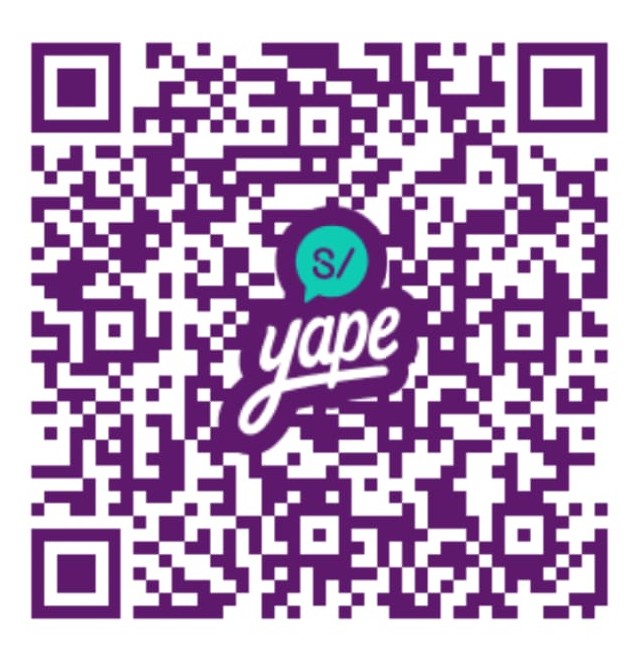 Código QR de Yape para apoyar a TuSueldo.pe